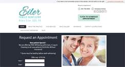 Desktop Screenshot of eilerfamilydentistry.com